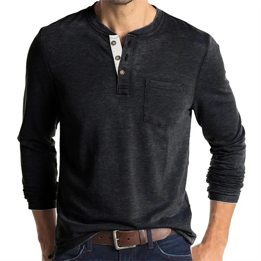 Logan Breathable Denim Relaxed Casual Shirt