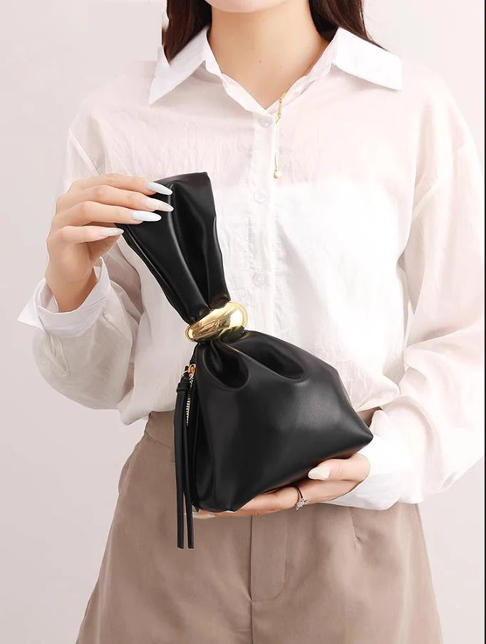 Luxury Pleated Cloud Small Clutch Purse For Trendy Fashion Design  Milanni Fashion   