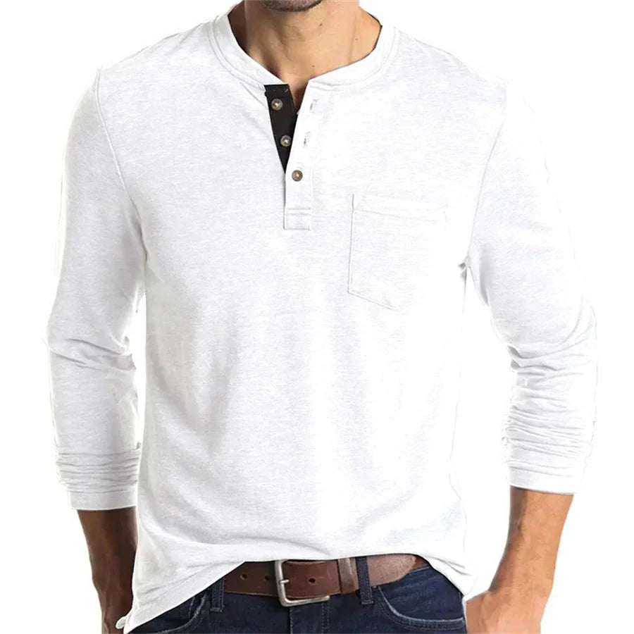 Logan Breathable Denim Relaxed Casual Shirt