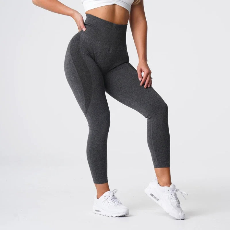 Speckled Seamless Spandex Leggings Women Soft Workout Tights Fitness Pants  Milanni Fashion   