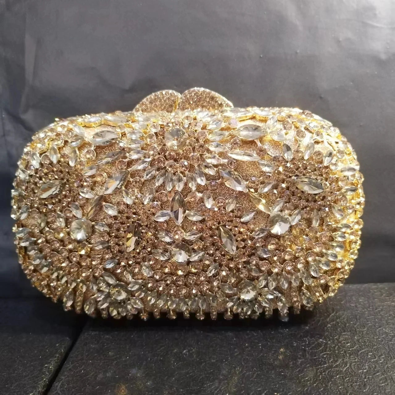 Stone Beaded Evening Handbags Luxury Rhinestones Clutch Purse  Milanni Fashion   