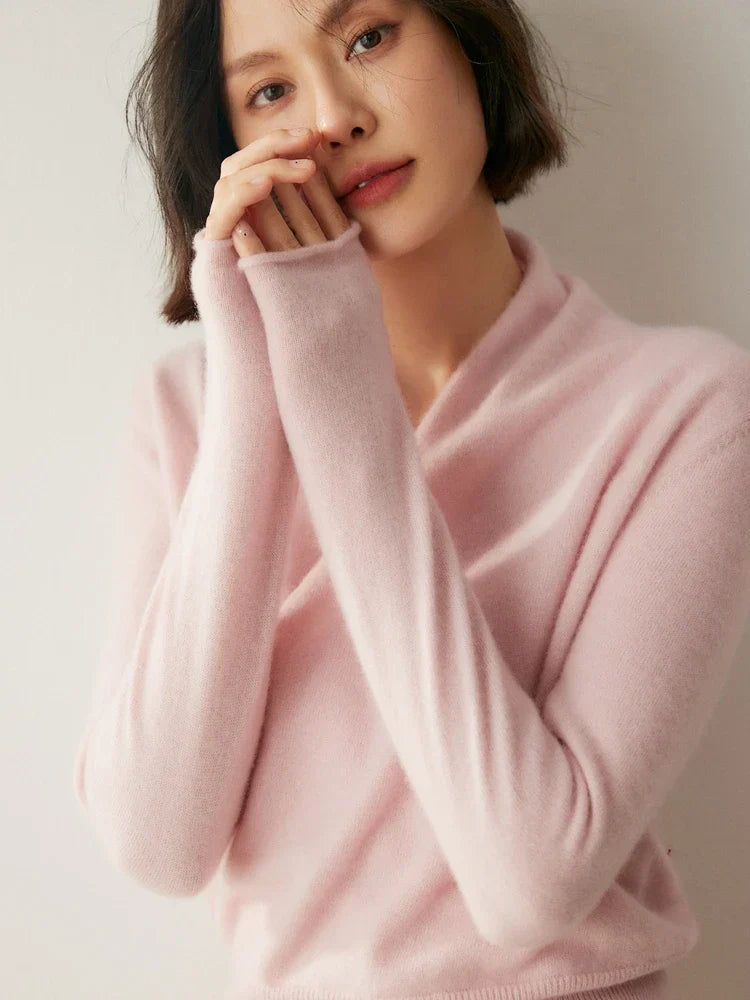 Laura | Women's Wrap Cozy Soft Sweater