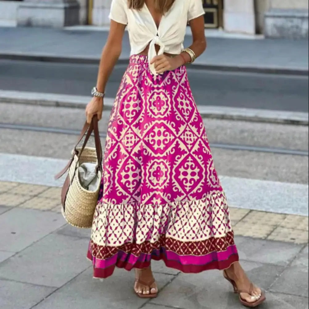 Seville | Geometric Tile Skirt