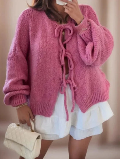 Doris | Women's Warm Knit Cardigan with Long Sleeves