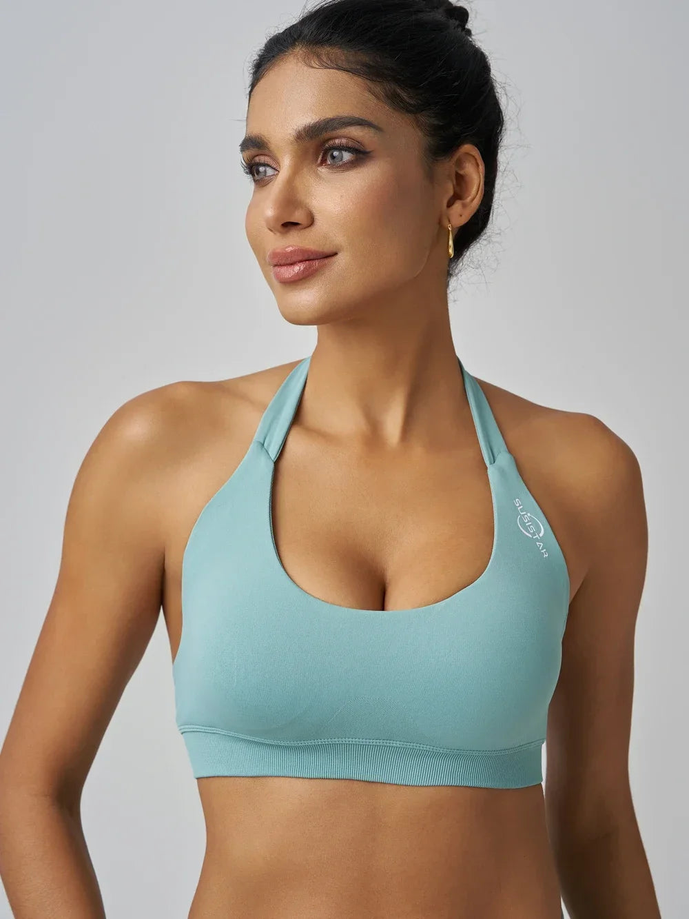 Sports Bra High Support Moulded Cup Racerback High Impact Workout Crop Top for Women Large Bust Comfort and Style Milanni Fashion