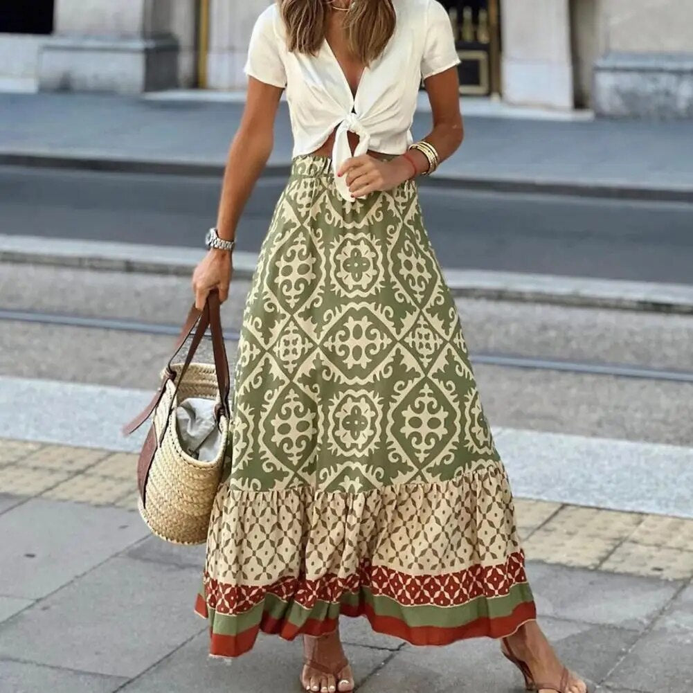 Seville | Geometric Tile Skirt