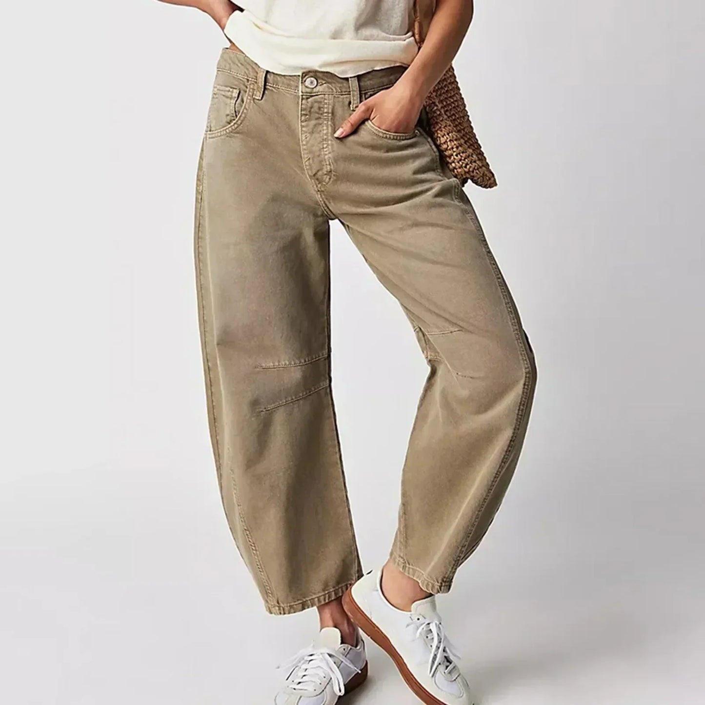 Harper | Cropped Wide-Leg Pants