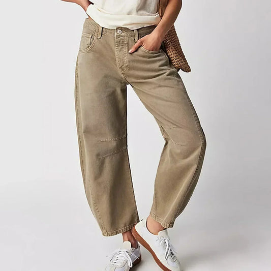 Harper | Cropped Wide-Leg Pants