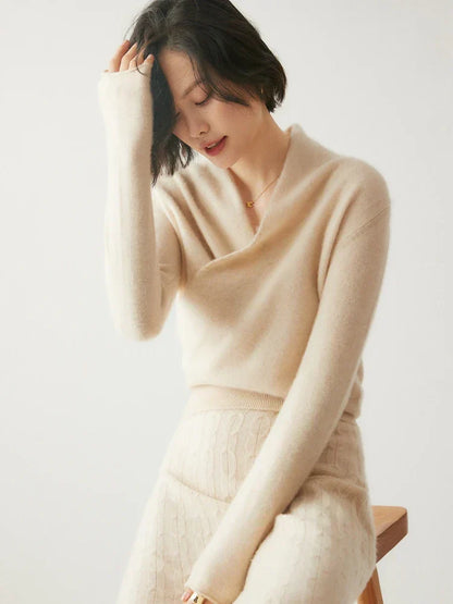 Laura | Women's Wrap Cozy Soft Sweater
