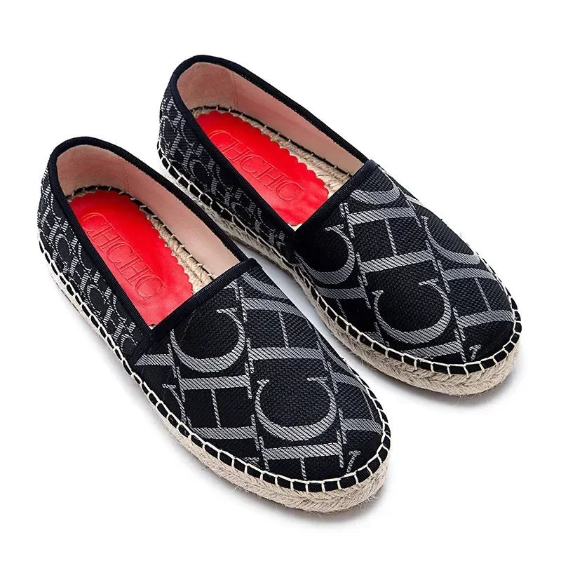 Thick Bottom Outer Wear Letter Side Lightweight Luxury Design Casual Flat Shoes Stylish Footwear Milanni Fashion