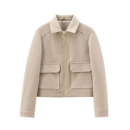 Kirra | Women's Breathable Wool Relaxed Jacket