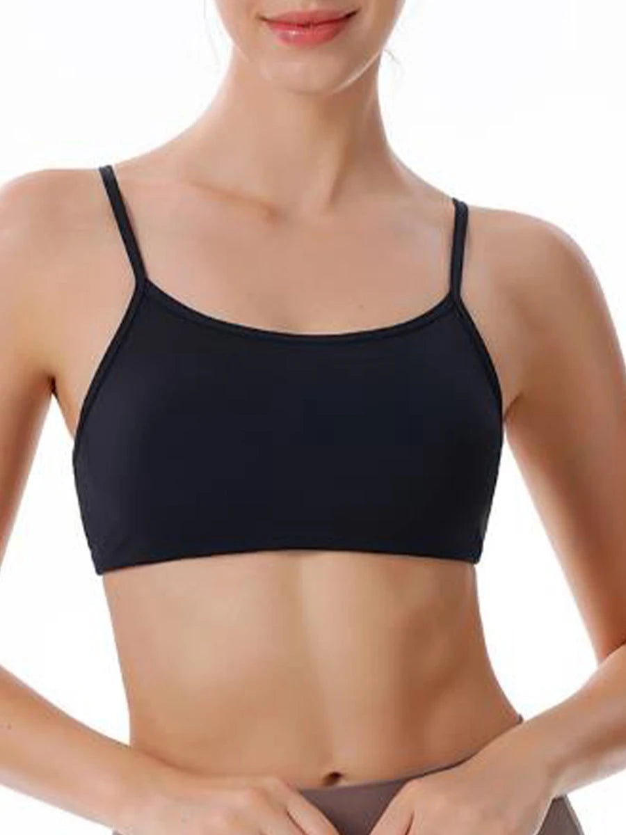 High Impact Sports Bra with Removable Pads and Cross Back Straps for Yoga Running Workout Fitness  Milanni Fashion   