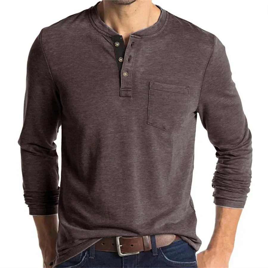 Logan Breathable Denim Relaxed Casual Shirt