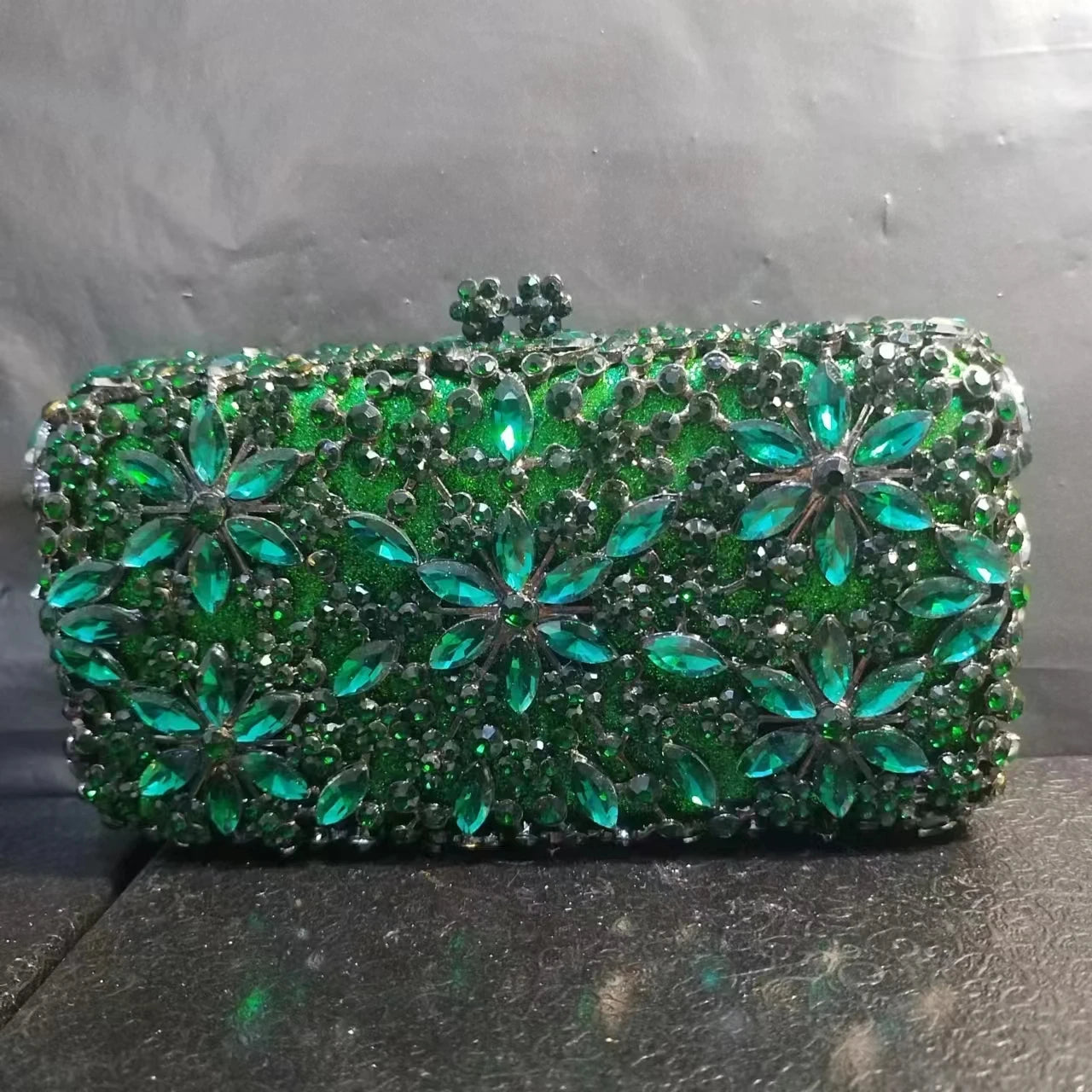 Stone Beaded Evening Handbags Luxury Rhinestones Clutch Purse  Milanni Fashion   