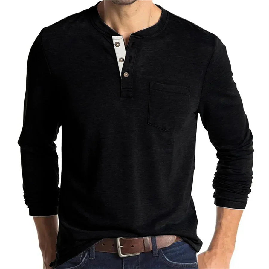 Logan Breathable Denim Relaxed Casual Shirt