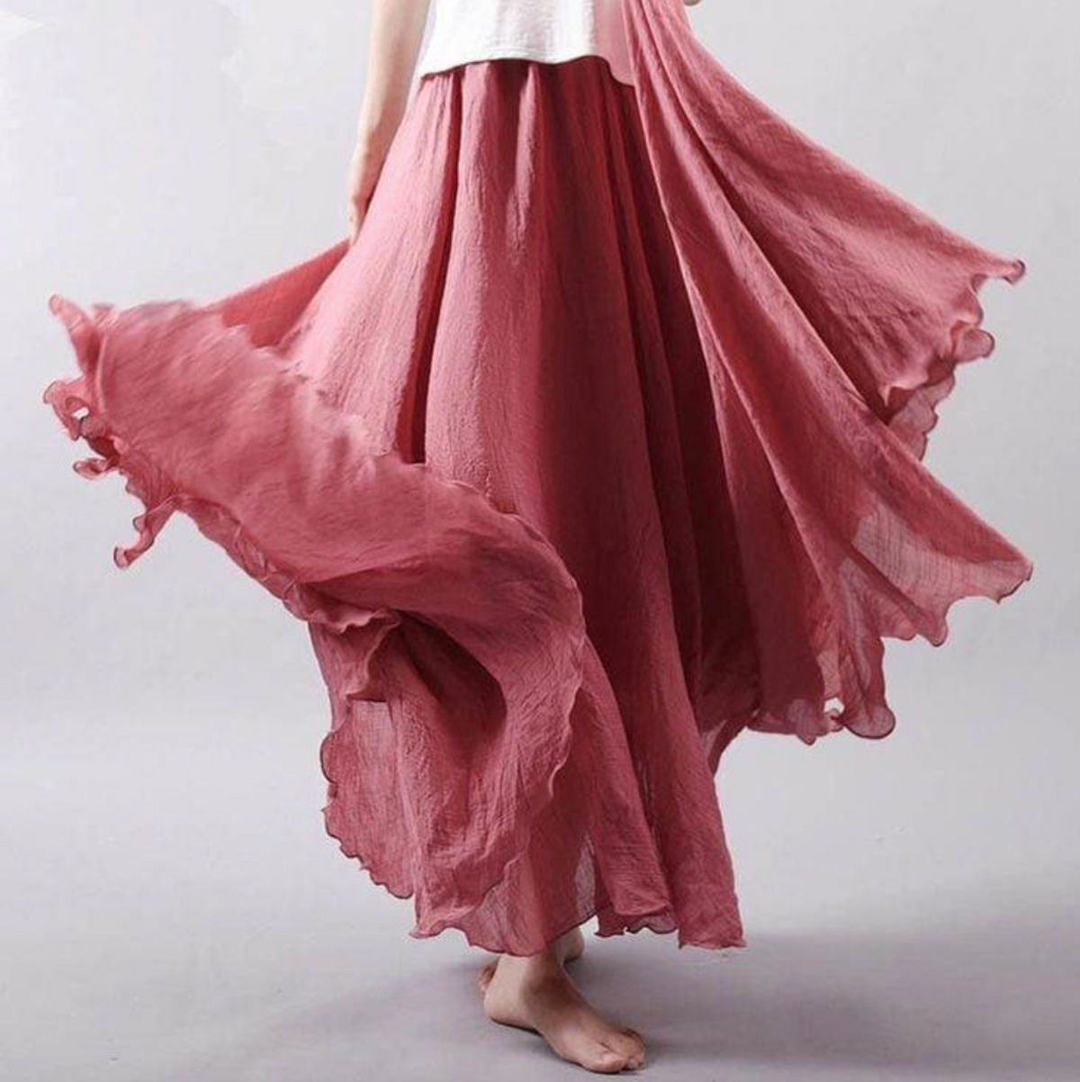 Eliana | Flowing Summer Silhouette Skirt