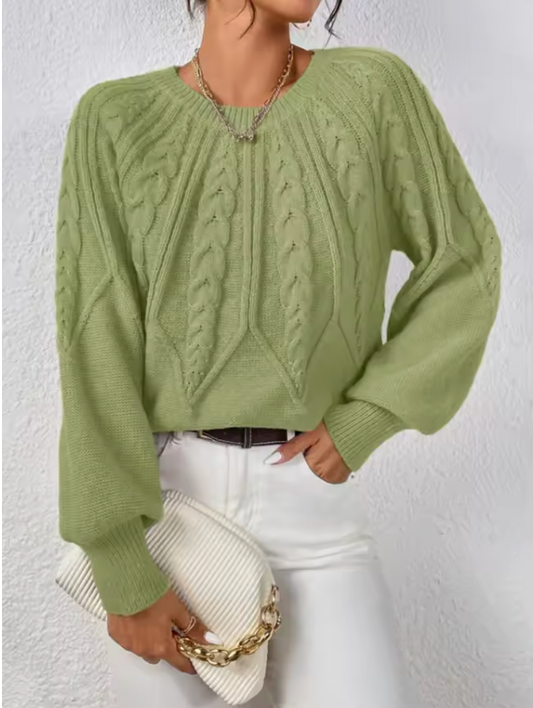 Asenia | Women's Knit Relaxed Cozy Sweater