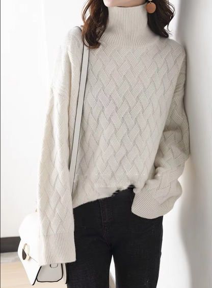 Sarah | Women's Turtleneck Sweater for Spring