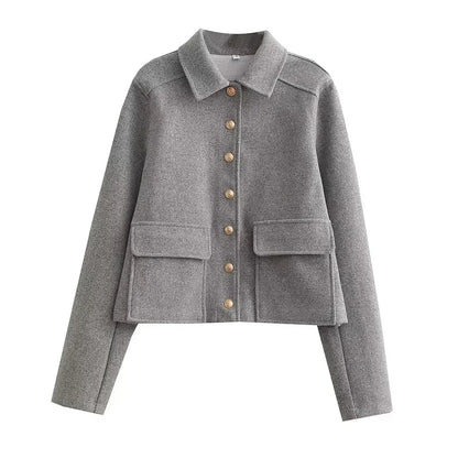 Lara | Women's Cropped Relaxed Stylish Jacket