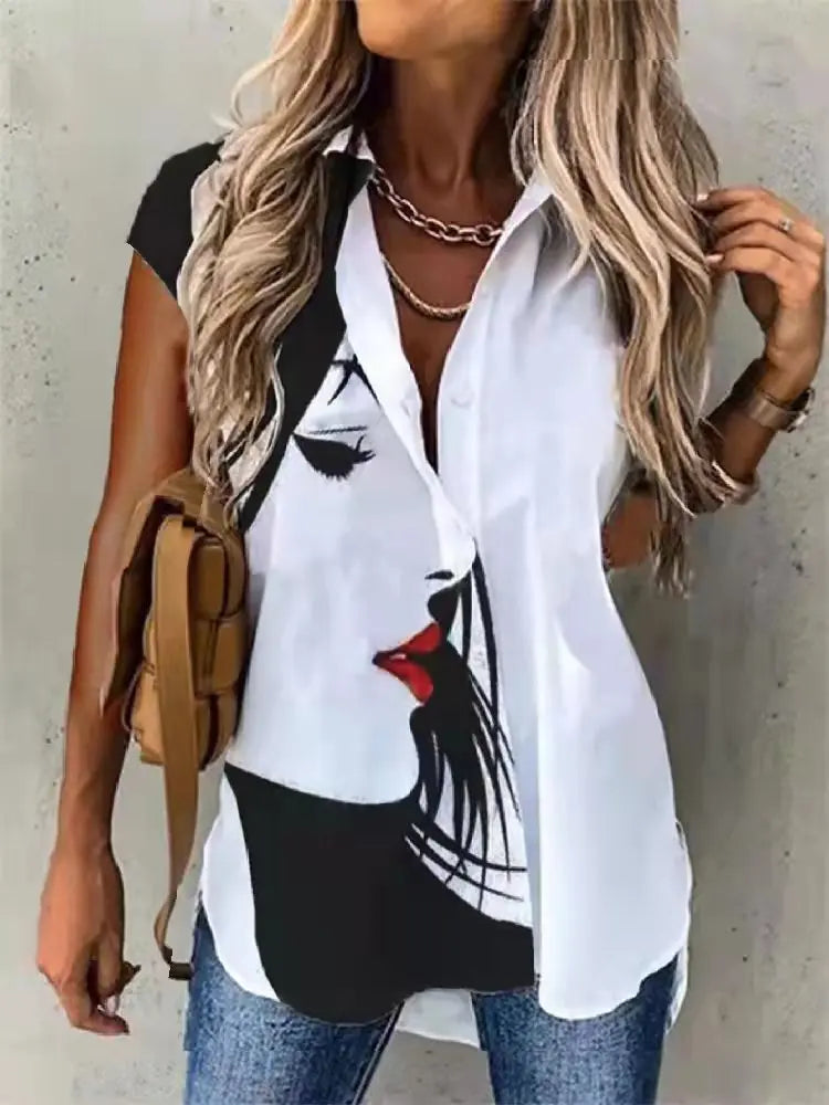 Casual Loose Shirt for Women Large Size Comfortable and Stylish Top for Summer Relaxed Fit Top Milanni Fashion