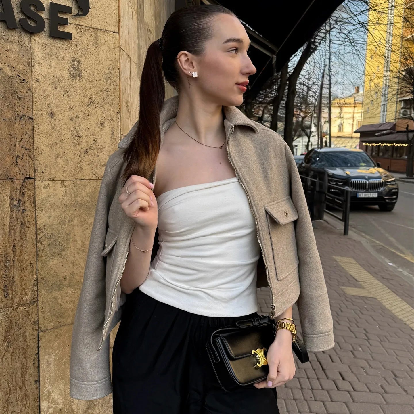 Kirra | Women's Breathable Wool Relaxed Jacket