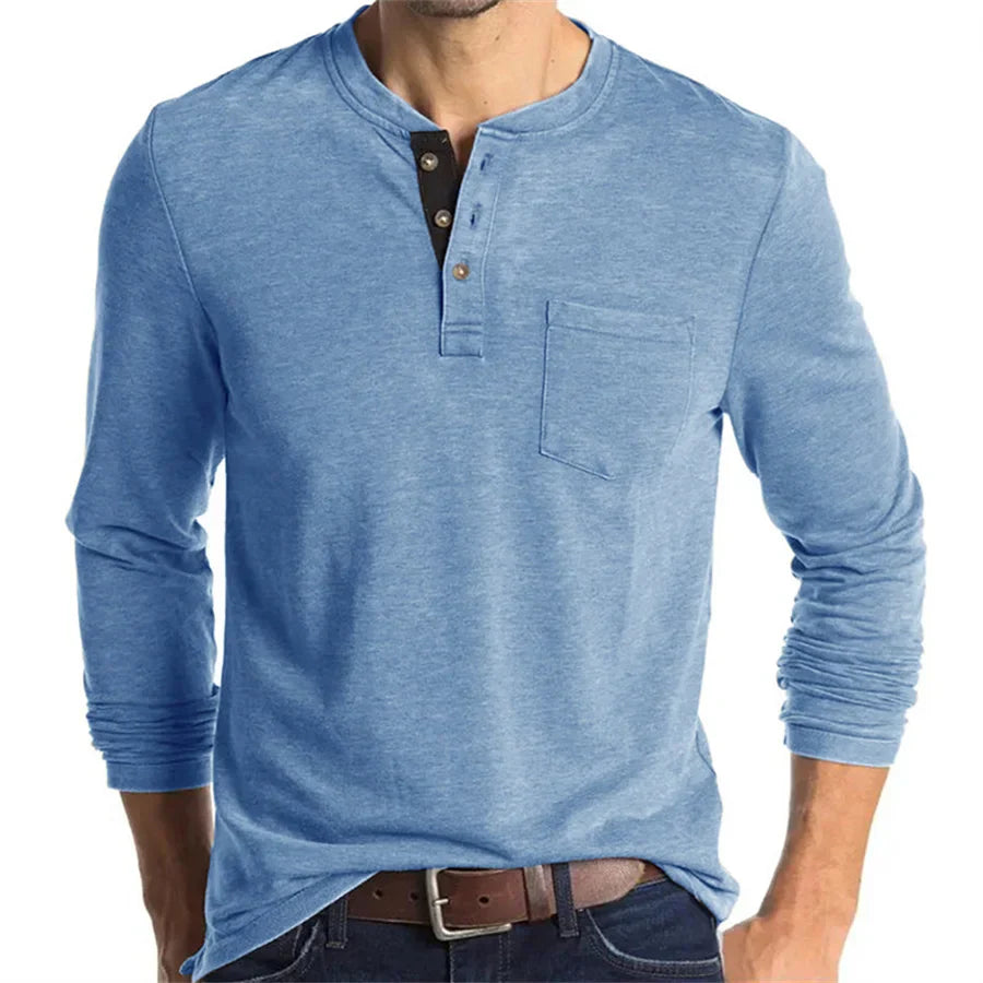 Logan Breathable Denim Relaxed Casual Shirt
