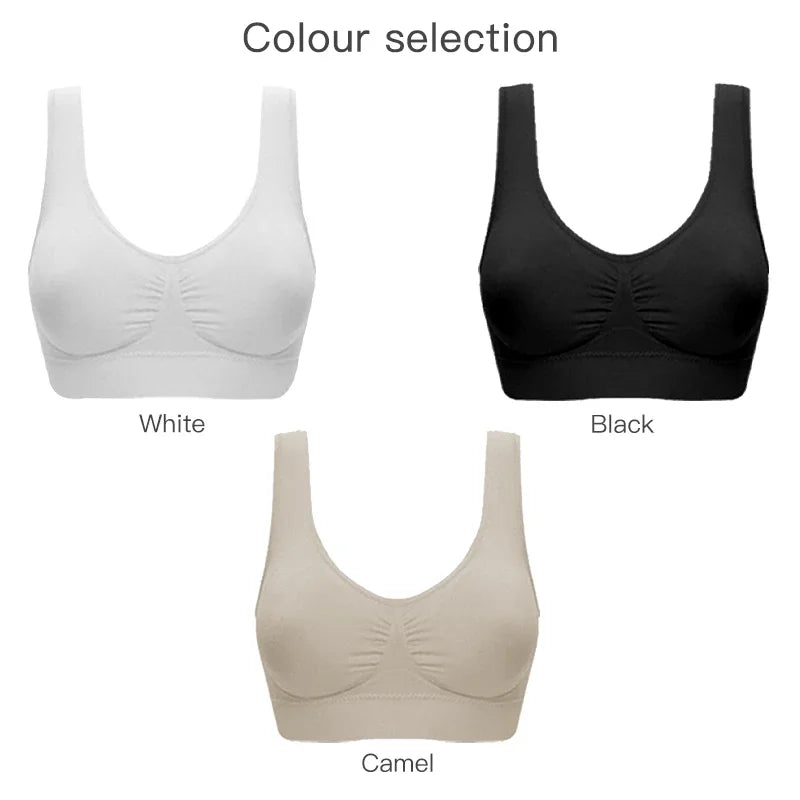 Shockproof High-Intensity Yoga Bra Bralette for Running & Gym Cotton Sports Vest Comfortable Fit Milanni Fashion