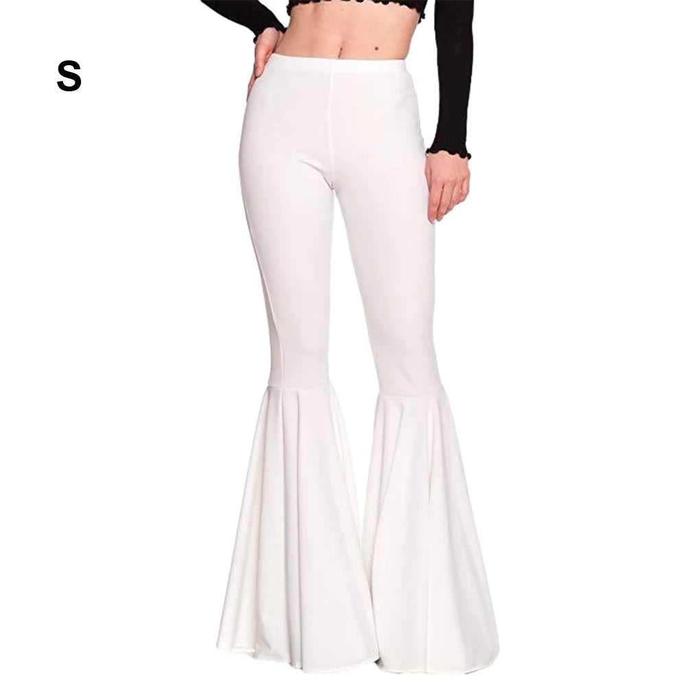 Breathable Cotton High Waist Bell Bottom Pants Stylish and Comfortable Flare Pants for Women Milanni Fashion