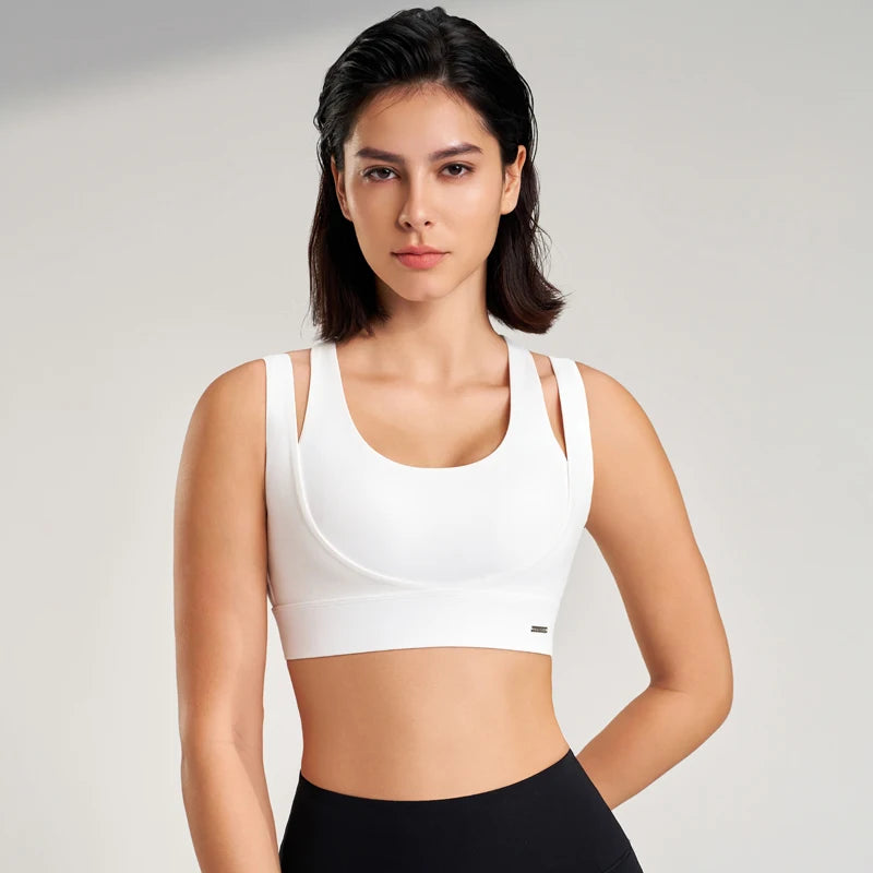 Sexy Shockproof Gym Underwear with High Elasticity Women's Sports Bra Tank Top Milanni Fashion