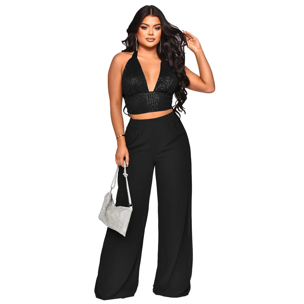 Stylish Top & Pants Outfit for Modern Fashion Trends New Women's Two Piece Set Milanni Fashion