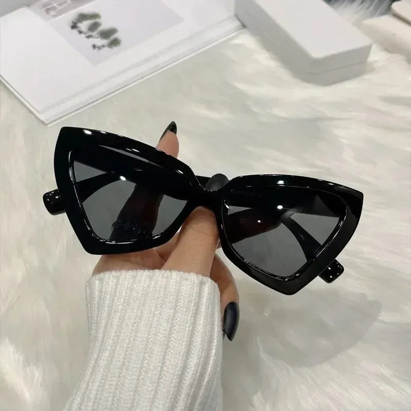 Triangular Fashion Cat-eye Sunglasses New Vintage Concave Sun Glasses  Milanni Fashion   