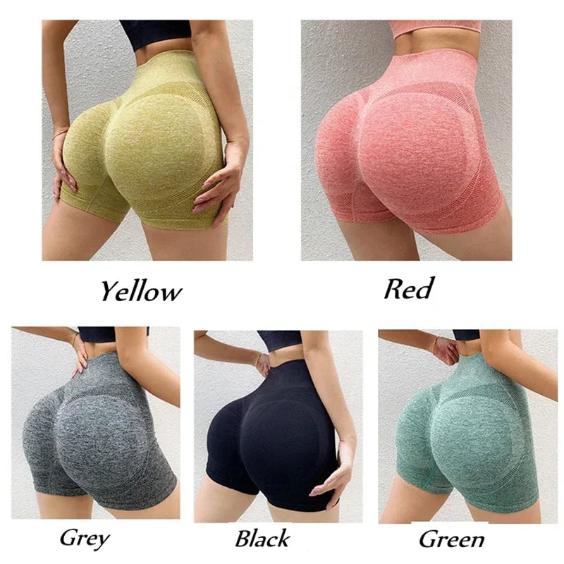 Yoga Shorts High Waist Workout Fitness Lift Butt Gym Running Sportswear Yoga Short Pants for Women Milanni Fashion