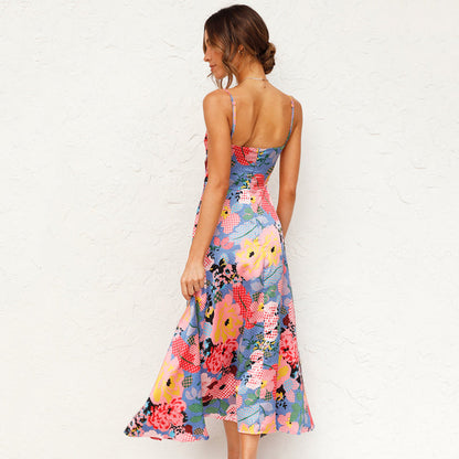 Jasmine | Women's Wrap Maxi Floral Wedding Dress