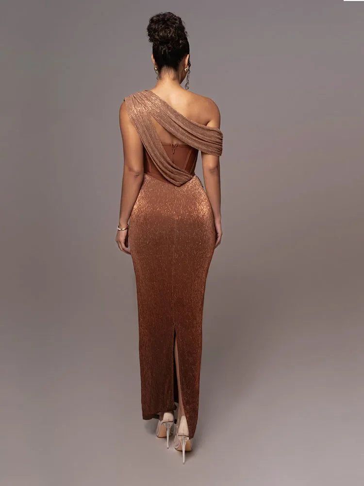 Nicole | Women's One-Shoulder Evening Dress