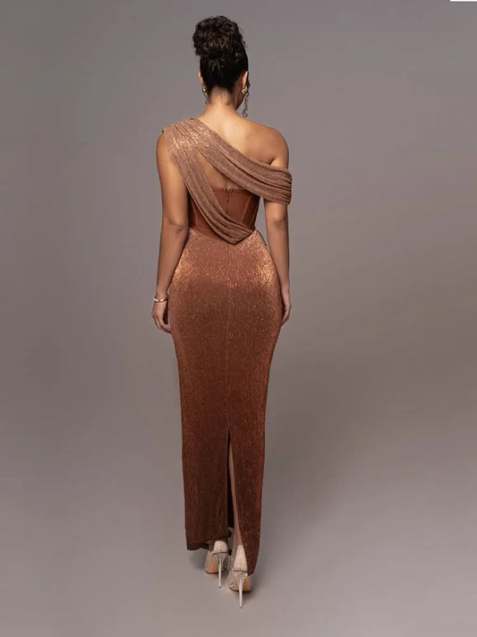 Nicole | Women's One-Shoulder Evening Dress