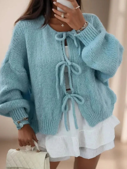Doris | Women's Warm Knit Cardigan with Long Sleeves