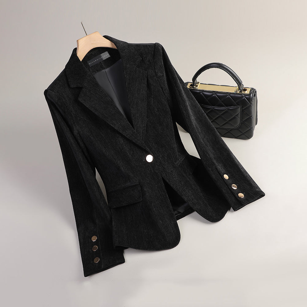 Sofia Amoretti Velvet Dawn Blazer