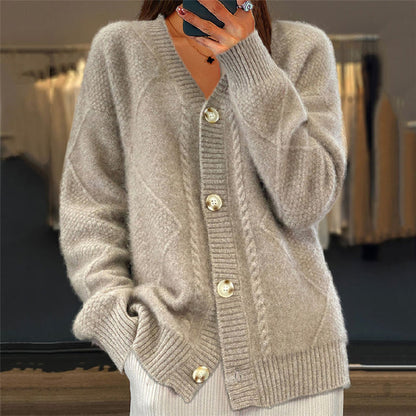 Ashleigh | Women's Knit Relaxed Cozy Cardigan