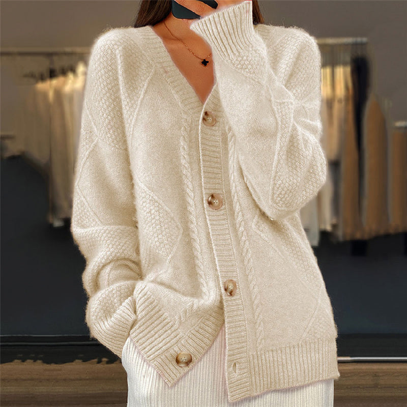 Ashleigh | Women's Knit Relaxed Cozy Cardigan
