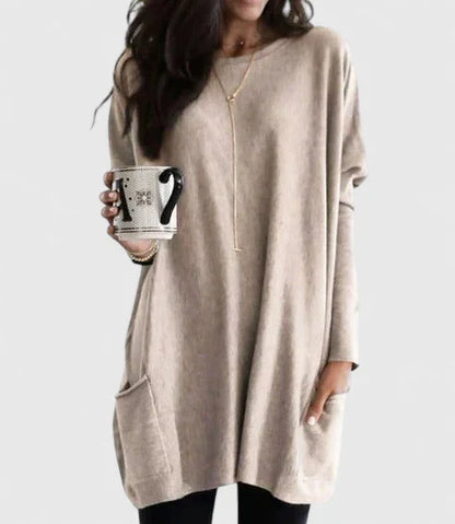 Karla | Women's Casual Tunikakleid with Long Sleeves