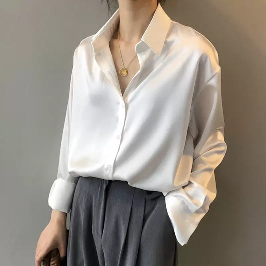 Emily | Women's Elegant Lightweight Silk Blouse