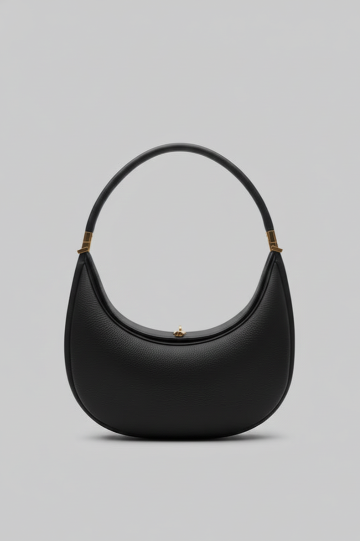 Isabella | Women's Classic Half Moon Shoulder Bag with a Strap