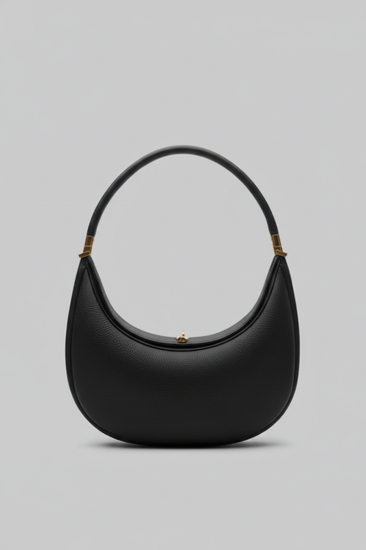 Isabella | Women's Classic Half Moon Shoulder Bag with a Strap