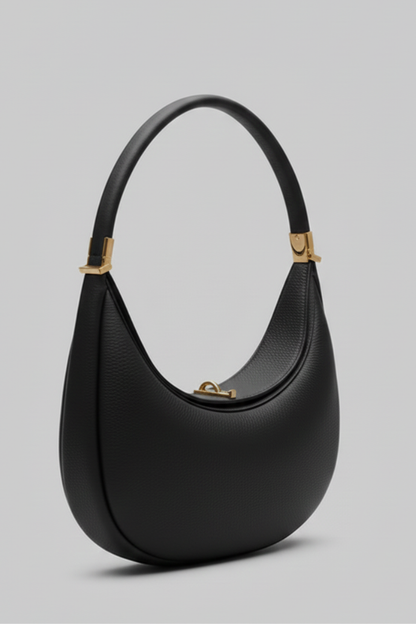 Isabella | Women's Classic Half Moon Shoulder Bag with a Strap