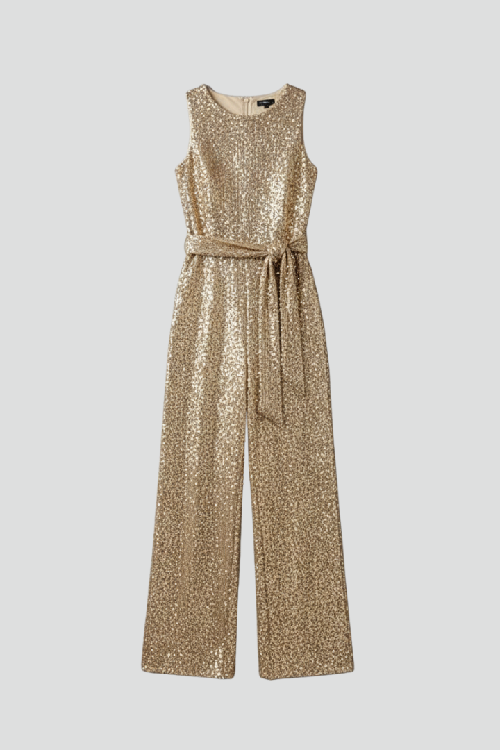 Franziska | Women's Sequin Straight-Leg Evening-Jumpsuit
