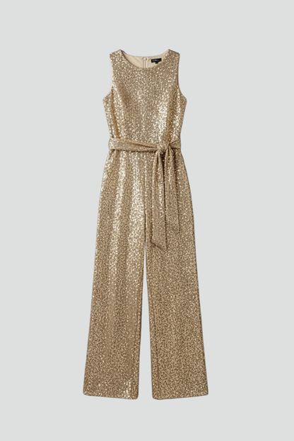 Franziska | Women's Sequin Straight-Leg Evening-Jumpsuit