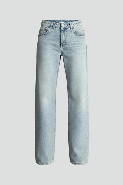 Bettina | Women's Casual Low-Waist Straight-Leg Denim Jeans