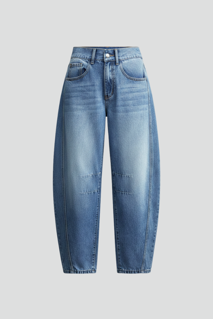 Carolin | Women's Casual Mid-Waist Denim Jeans