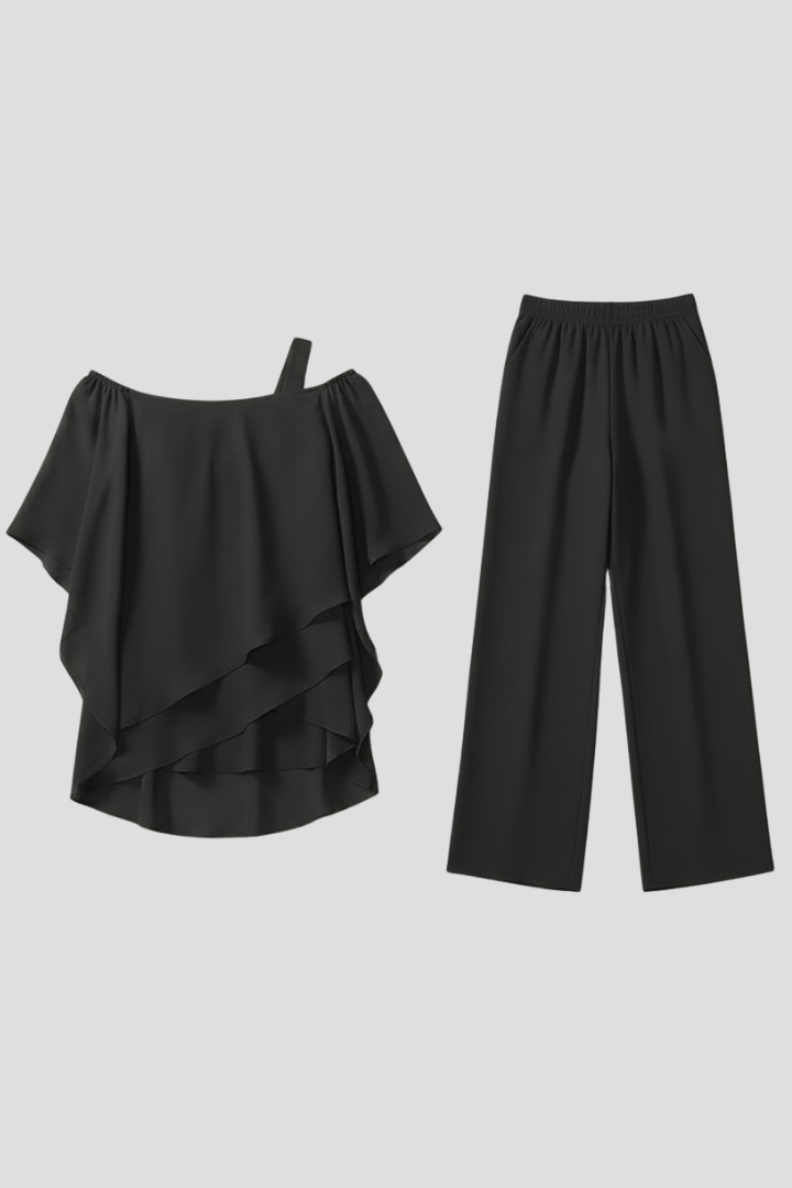 Isabelle | Women's Wide-Leg Off-Shoulder Summer Jumpsuit