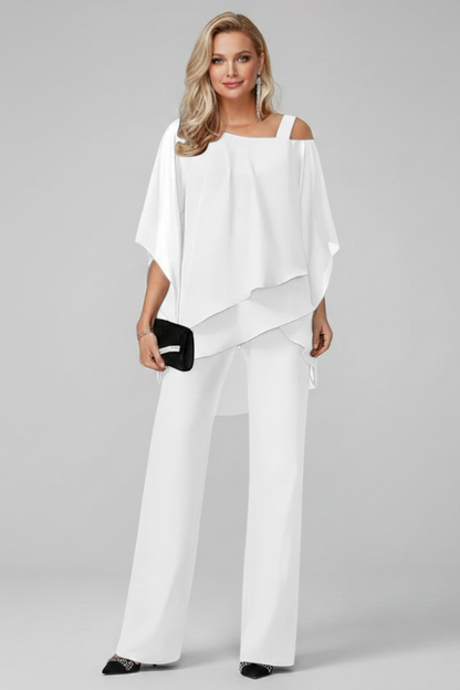 Isabelle | Women's Wide-Leg Off-Shoulder Summer Jumpsuit
